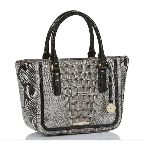 ๐ฅณ๐HOST PICK! ๐๐ฅณ ๐ค BRAHMIN STEEL FONTAINE Small Ashlee Handbag ๐ค - Picture 1 of 10
